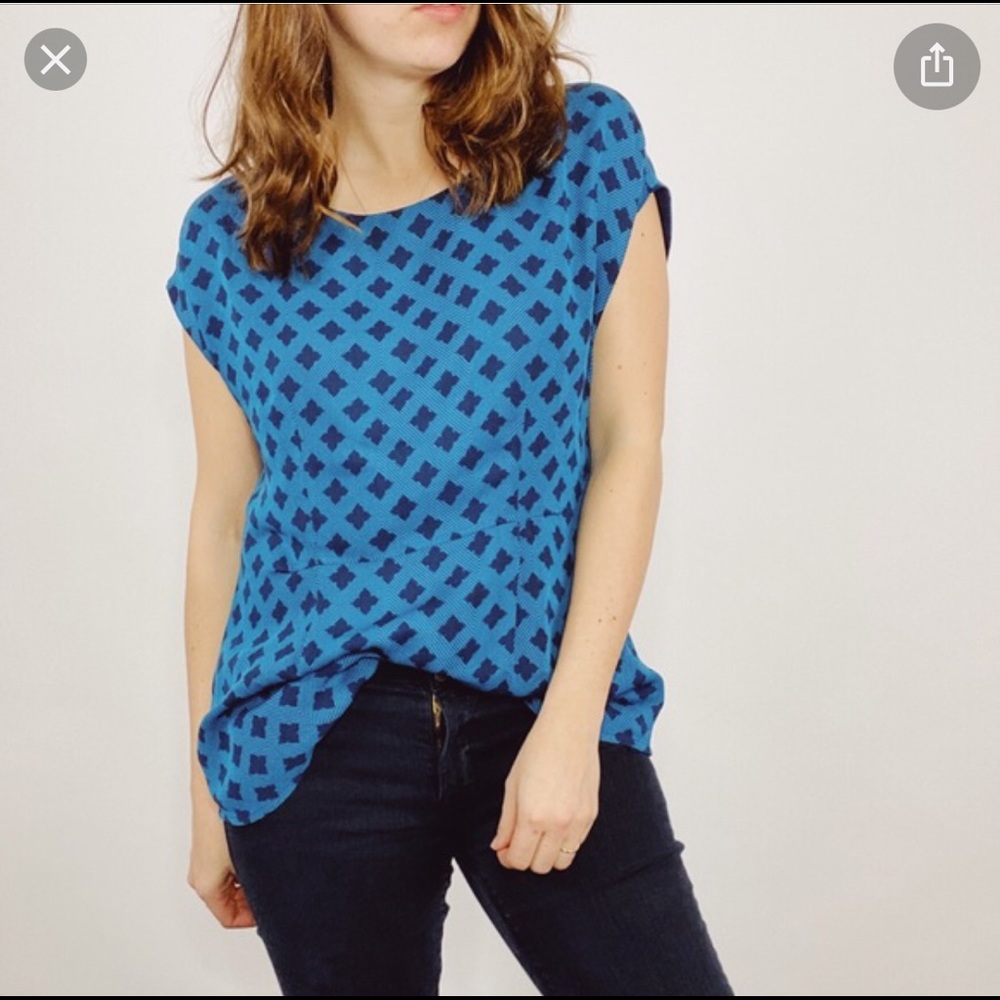 Cabi Foulard Top, #3274, size M, NWT